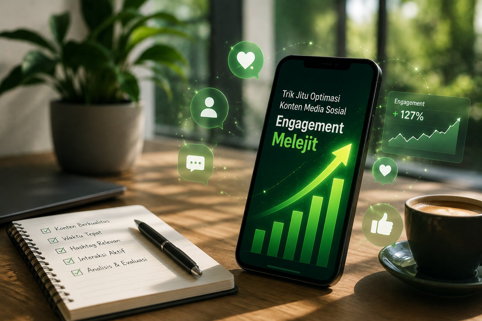 Strategi Optimalisasi Konten Berbasis Data Insight Media Sosial untuk Meningkatkan Engagement, Akurasi Target Audiens, dan Pertumbuhan Organik Berkelanjutan