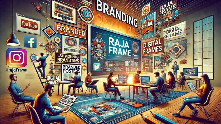 Strategi Branding Digital: Manfaat Menggunakan Rajaframe.com di Media Sosial