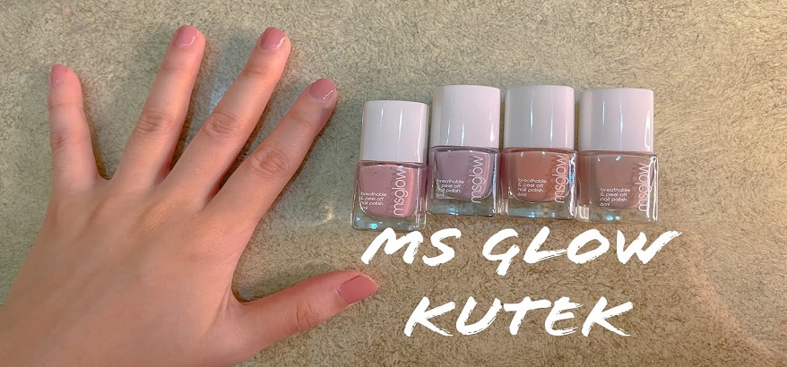 MS Glow Nail Polish Produk Kuteks Halal Dan Aman