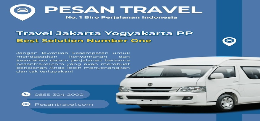 Travel Jakarta Jogja Nyaman, Aman, dan Terjangkau